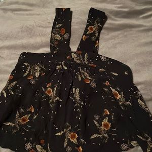 Black flower shirt (never worn)